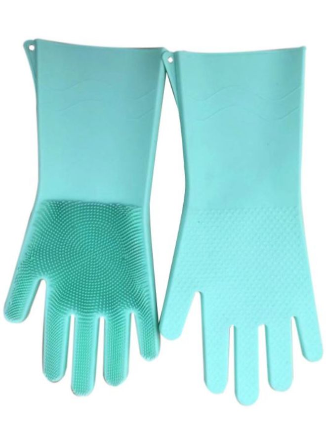 2-Piece Silicone Cleaning Gloves - Image 2