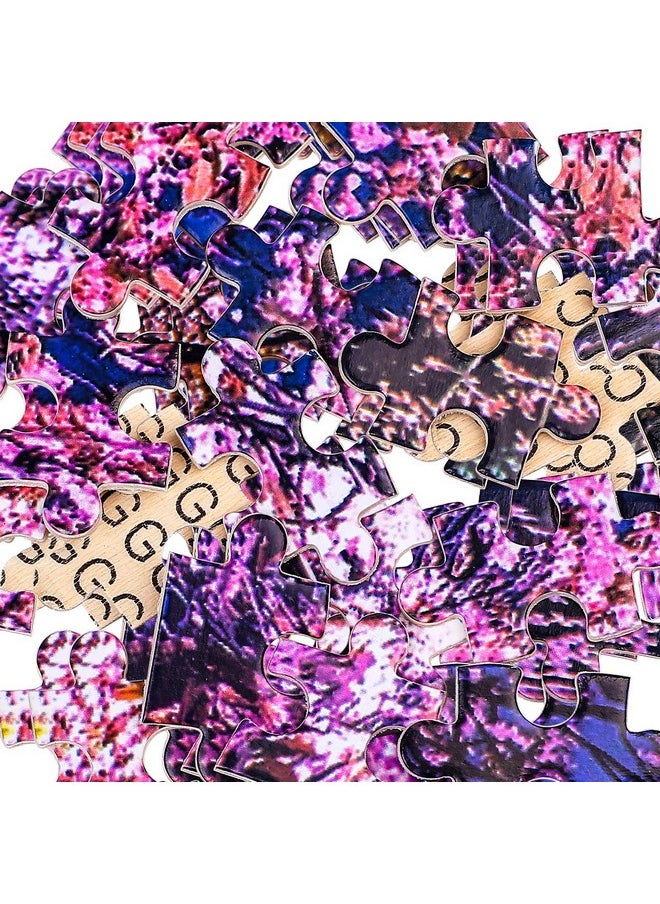 Ingooood - Jigsaw Puzzles 1000 Pieces For Adult- Tranquil Series- Cherry Blossoms On The Lake_Ig-1168 Entertainment Wooden Puzzles Toys  - Image 4