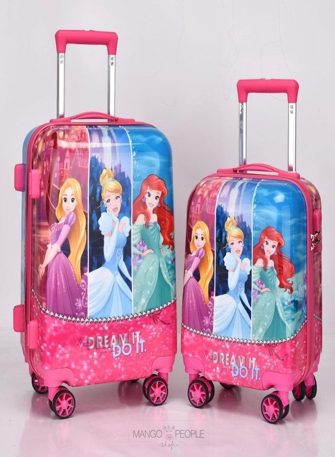 TOYVELLY 2-Piece Kids Luggage Set - 18-Inch & 15-Inch Trolley Suitcases for Boys & Girls | Multi-Design Kids Travel Bags (2pcs) - Image 5