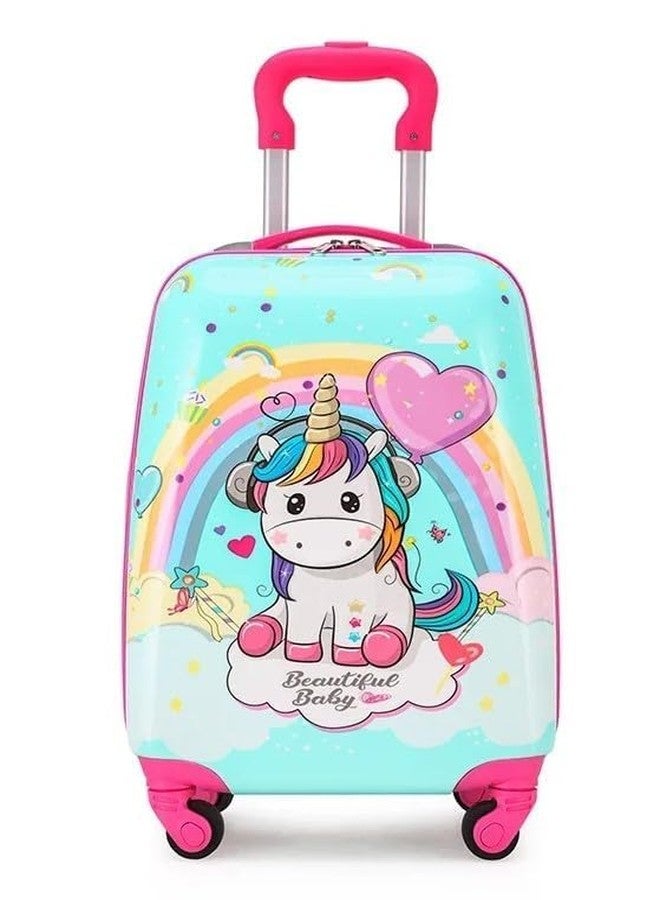 TOYVELLY 2-Piece Kids Luggage Set - 18-Inch & 15-Inch Trolley Suitcases for Boys & Girls | Multi-Design Kids Travel Bags (2pcs) - Image 2