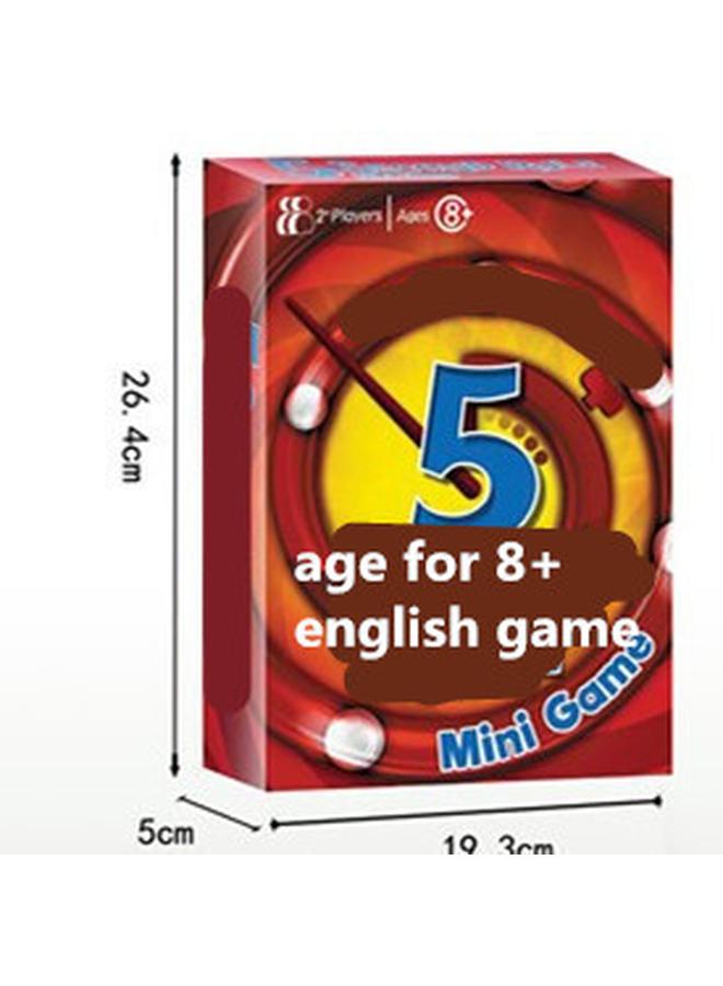 Bluejw Crazy 30 Seconds English Game Card Thinking English Party Board Game English 30 SECONDS GAME - Image 1