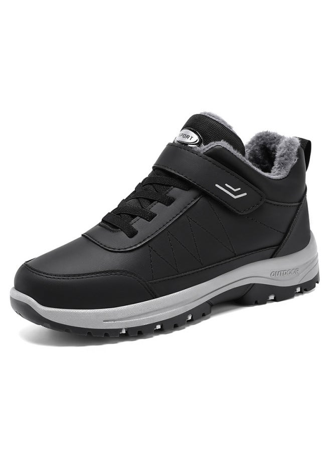 Cotton Shoes  Winter Outdoor Sports Walking Shoes Cotton Boots Thickeneded And Warm Couple Style Casual Snow Boots