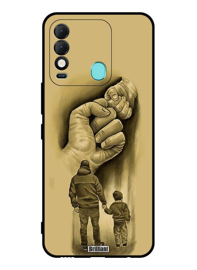 Brilliant Protective Case Cover For Tecno Spark 8 Father And Son Love  - Image 1