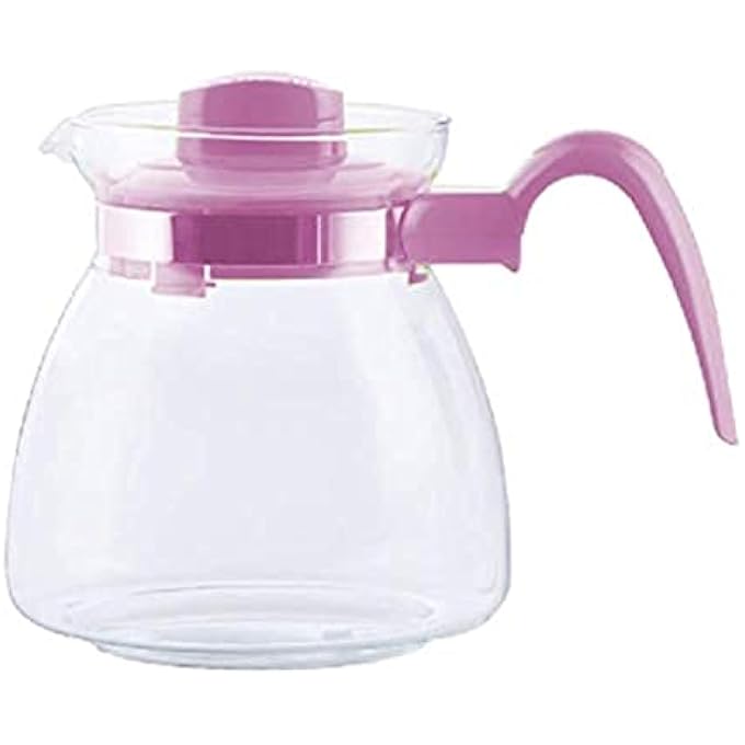 ConeTea Pot 125LBorosilicate HeatResistant Glass Suitable To Use With Gas Cooker Electrical Cooker Assorted Hand Colors