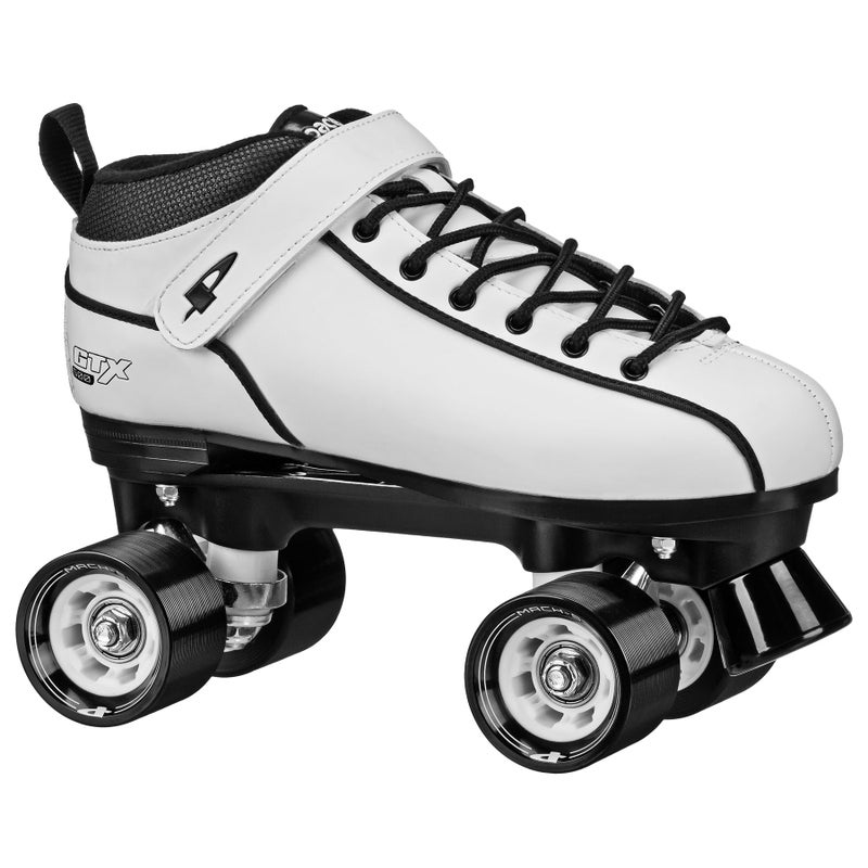 Pacer GTX 500 Performance Speed Roller Skates White Size M7/W8 - Image 1