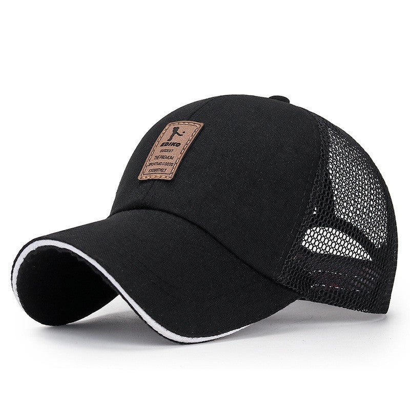 Summer Casual Breathable Sunshade Baseball Cap for Men Khaki - Image 2