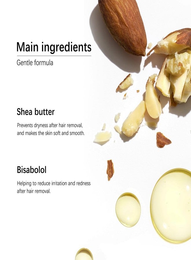 DIMOT Gentle Body Hair Removal Cream with Spatula Applicator, Face & Body Gentle Painless Hair Removals Cream Kit, Face & Body Hair Removers Creams for Unisex - Image 2