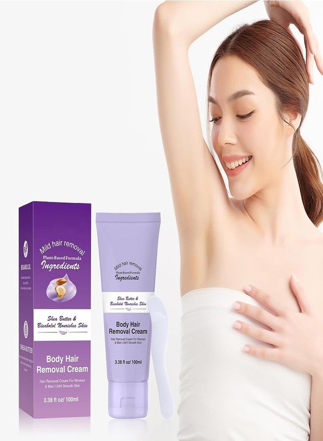 DIMOT Gentle Body Hair Removal Cream with Spatula Applicator, Face & Body Gentle Painless Hair Removals Cream Kit, Face & Body Hair Removers Creams for Unisex - Image 3