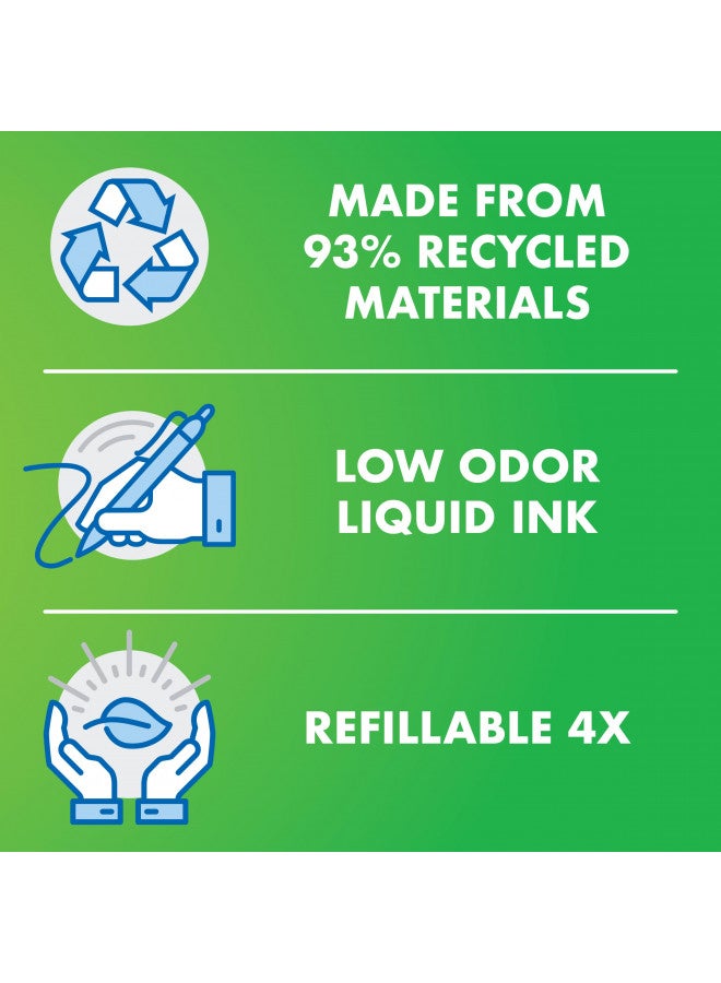 PILOT إعادة تعبئة قلم بيلوت V بورد ماستر، ألوان متنوعة، 10 قطع (16723) - Image 2