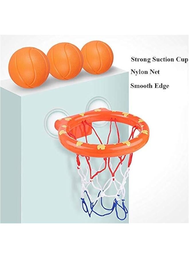Kids Bathtub Basketball Hoop Bath Toy Water Play Set for Baby Educational Mini Foam Beach Swimming Pool Toddler Bath Toys  - Image 3