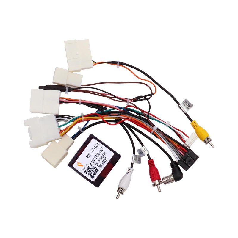ViaBecs 16PIN Car Stereo Wiring Harness with Canbus Box for Toyota Camry RAV4 Corolla Tundra Highlander Supports Original JBL Amplifier Backup Camera SWC FMAM Antenna Adapter and USB - Image 2