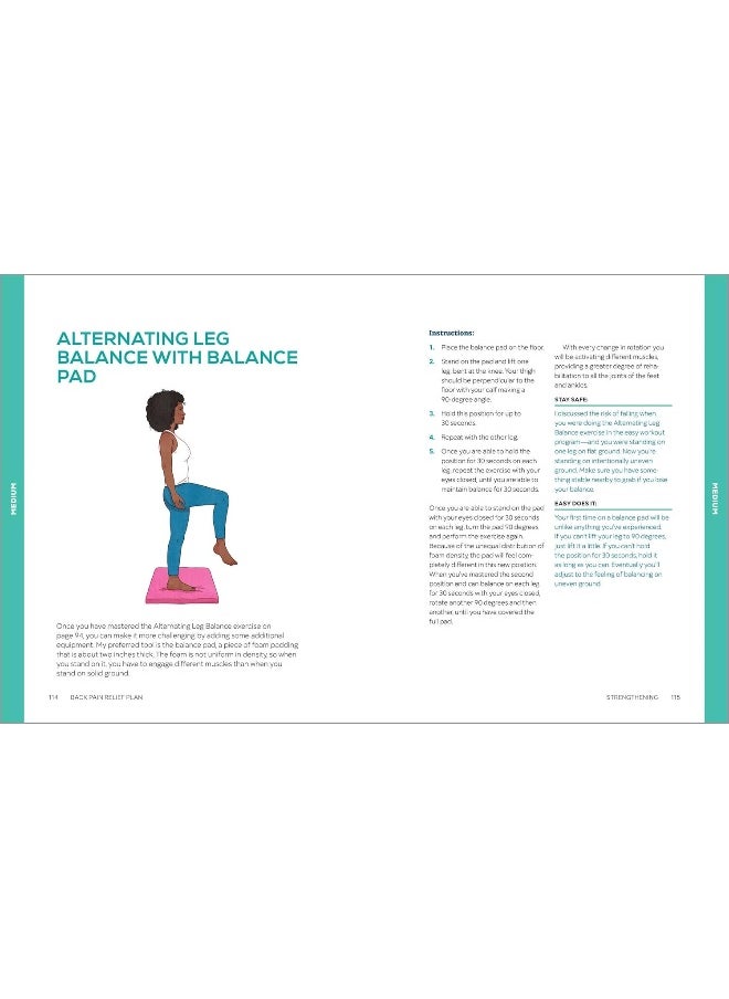 The Back Pain Relief Plan: A 20-Minute Exercise-Based Program to Prevent, Manage, and Ease Pain