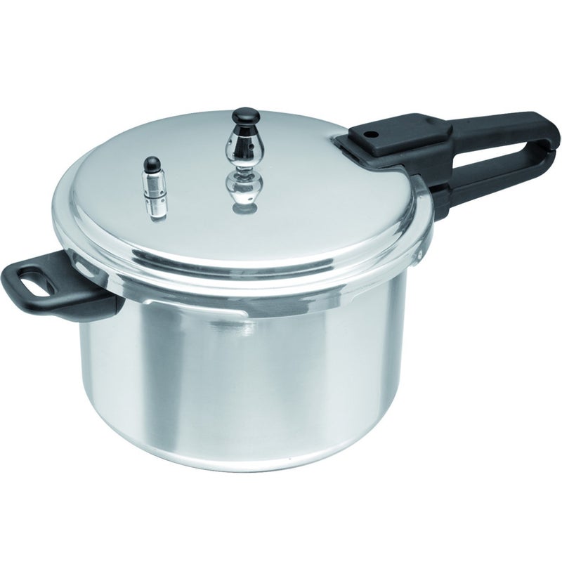 IMUSA USA A41780401 Aluminum Stovetop Pressure Cooker 42Qt Silver