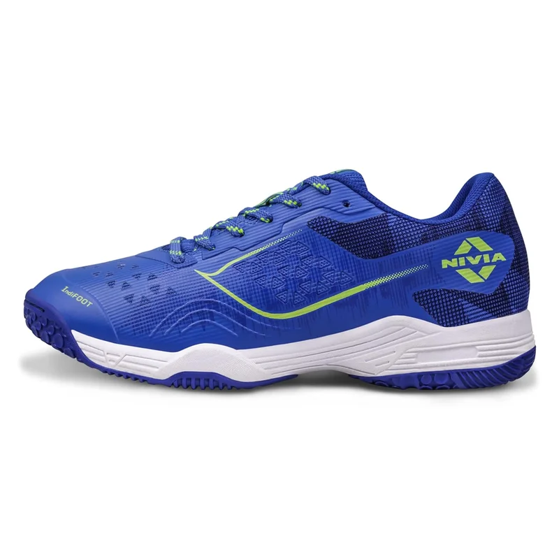 نيفيا Nivia HY-Court 3.0 Lightweight Badminton Shoe for Men with Rubber Sole and Breathable Mesh Upper