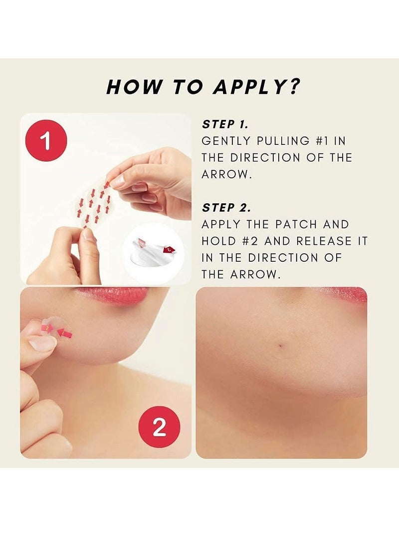 SYOSI Hydrocolloid Pimple Patch 48 Stickers Acne Patches Blemish Patches Hydrocolloid Artificial Skin Concealer Repair Patch Can be Applied With Makeup To Clear Acne Marks Flesh Color - Image 2