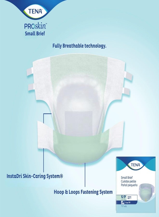 Tena Brief, Small, Heavy Absorbency, Tab Closure, Disposable, 66100-12 Count - Image 2