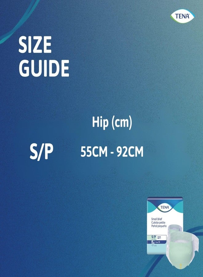 Tena Brief, Small, Heavy Absorbency, Tab Closure, Disposable, 66100-12 Count - Image 3