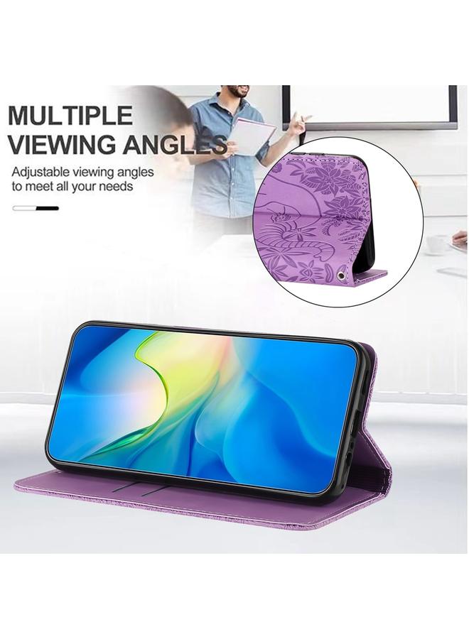 Zaboon Case For iPhone 11 Pro Retro Elephant Embossed Leather Phone Case - Image 4