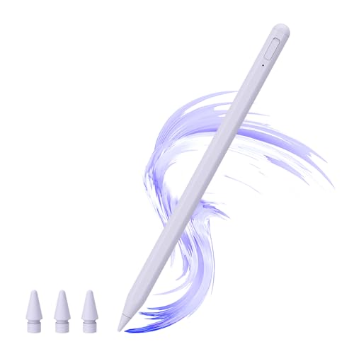 Uogic Stylus Pen for iPad with Palm Rejection, Rechargeable, Active Pen for iPad 6/7/8/9/10, Pro 11"/12.9"/M4, Air M2/3rd/4th/5th, mini 5th/6th - Image 1