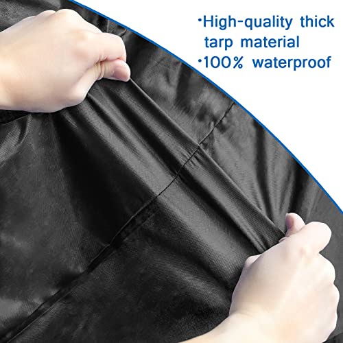 Coldwind Mattress Bags for Moving and Storage,Waterproof Mattress Cover for Moving with Heavy Duty Handles, Strong Zipper, Reusable Mattress Storage Bag, Moving Supplies & Moving Bags,King Size,Black - Image 4