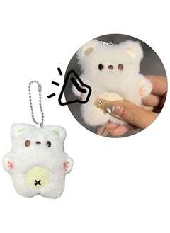 General Bear Keychain Cute Keyring Simple Cell Phone Anti-lost Lanyard Ornament Perfect Gift for Friend Family Couple  - Image 4