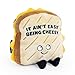 Punchkins Grilled Cheese Plushie It Aint Easy Being Cheesy Cute Grilled Cheese Plush The Silly Gift Food Plush Toy for Gifting - Image 2