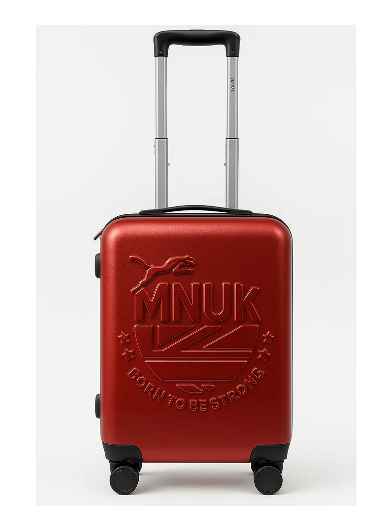 MNUK MANCHESTER 20inch Luggage bag| Polycarbonates & ABS Hardside Luggage Trolley with TSA Lock| Double 360Â° 4 Wheeler| Cabin-20 Inch|Wine Red