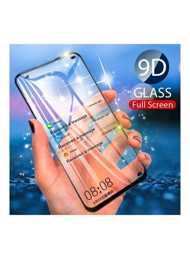 لاصقة حماية الشاشة من الزجاج المقوى 9D لهاتف هواوي نوفا 7i أسود / شفاف - Image 4
