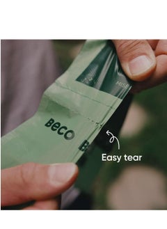 BECO Beco Mint Scented Strong And Large Waste Bags 120Pc (8X15Rolls) Dispenser Compatible  - Image 4