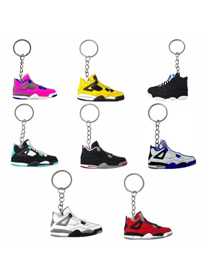 TSY TOOL 30 Pcs of Random Mini Retro Sneaker Keychains – Shoe Key Chains for Goodie Bags, Collectors, Sneakerhead - Image 2