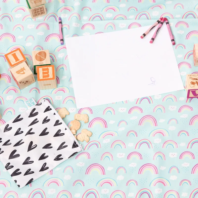 بمبكنز Splat Mat - Multi-Purpose Cover - Rainbows