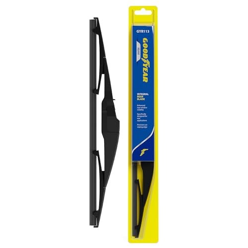 Goodyear Rear 11" Integral Rear Wiper Blade with Polymer Hard Shell Frame, Replacement Rear Window Wiper Blade for Integral Wiper Arms, Pack of 1 - Image 1