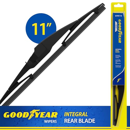 Goodyear Rear 11" Integral Rear Wiper Blade with Polymer Hard Shell Frame, Replacement Rear Window Wiper Blade for Integral Wiper Arms, Pack of 1 - Image 2