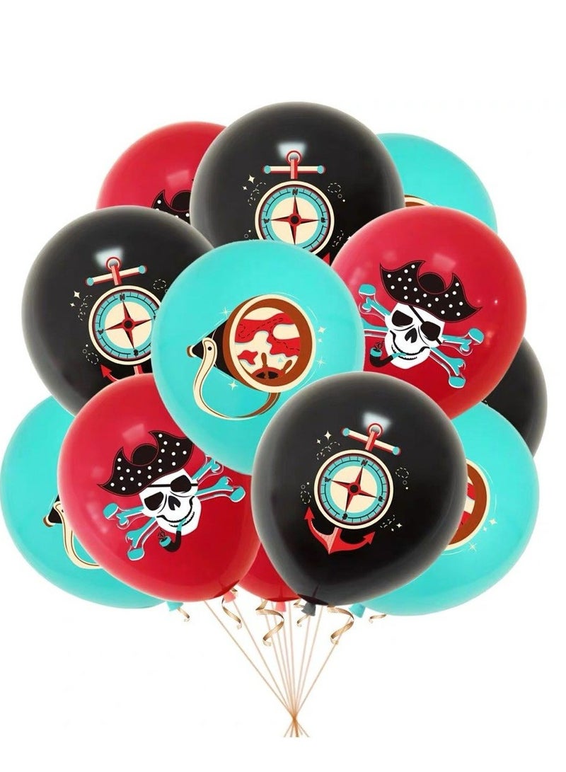 Tamona Pirates Themed Birthday Party Decoration Set for Kids, Cartoon Pirates Themed Party Favor -50 Pcs. - Image 2