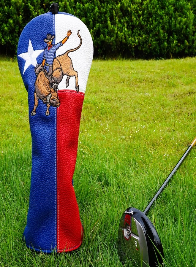 LZFAN Golf Club Head Cover Golf Head Cover Driver Headcover Fairway Wood Headcover Hybrid Club Head Cover Texas - Image 5