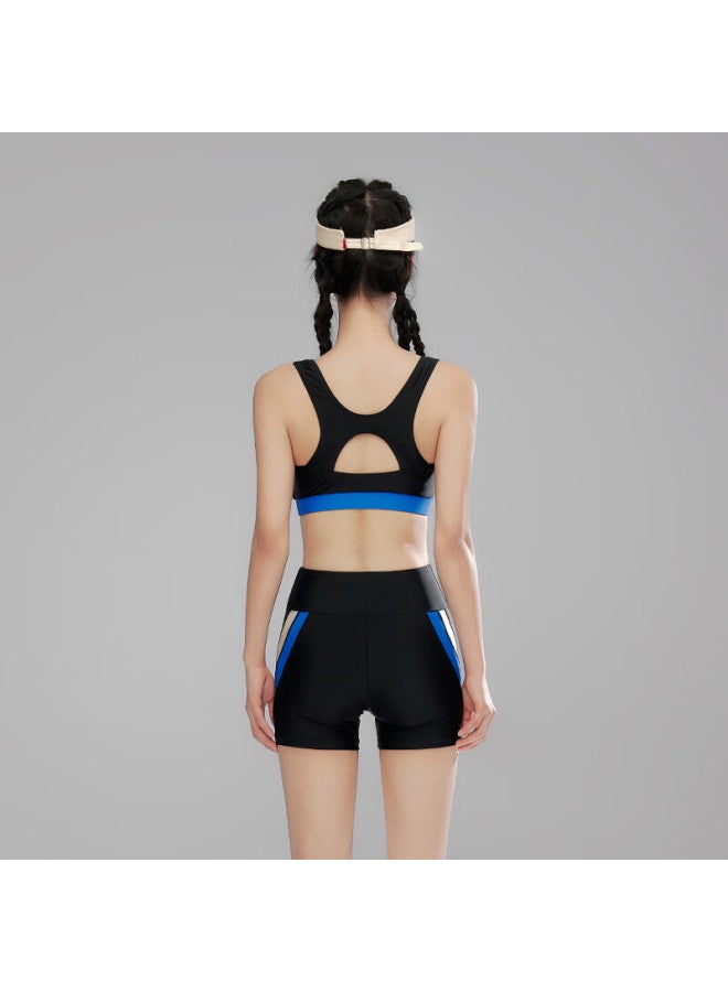 Sanqi Conservative Two-piece Swimsuit For Women, Sports Long-sleeve Cover-up, Slimming And Concealing, Suitable For Hot Springs And Beach Vacation, Size L - Image 5