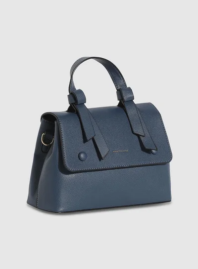 Haute Sauce Structured Essential Handbag - Indigo Blue