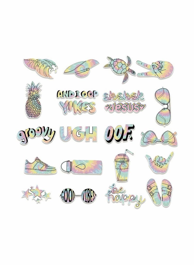 SYOSI ملصقات لزجاجات الماء ملصقات مضحكة ولطيفة هدية جيدة للمراهقين الفتيات الأولاد البالغين ، مثالية لزجاجة الماء اللابتوب الهاتف هيدرو فلاس 50 قطعة - Image 2
