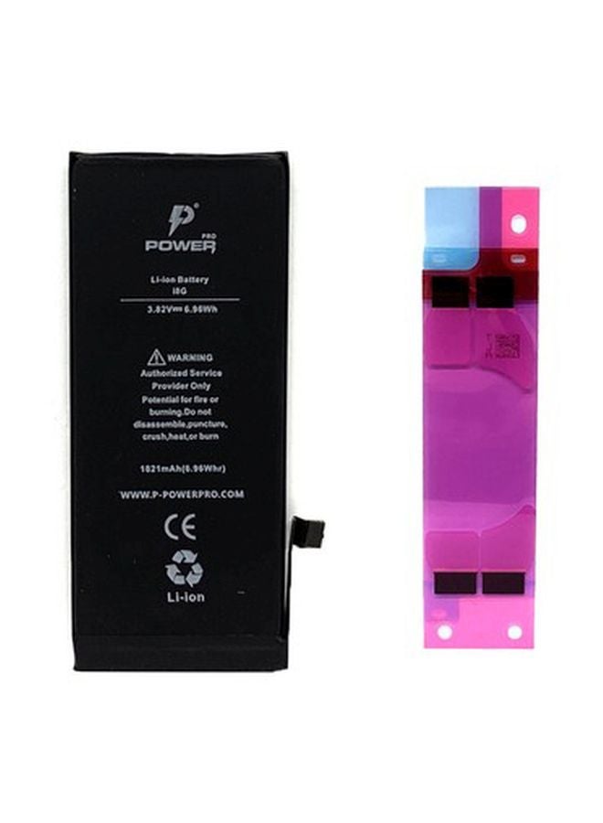 Power Pro 1821.0 mAh Replacement Battery For Apple iPhone 8 Black – High-Capacity Internal Rechargeable Li-ion Power Cell | Compatible with iPhone 8 A1863, A1905, A1906 | Safe & Durable Battery | Ideal for DIY Repair, Extended Use & Cost-Effective Power Restoration - Image 3