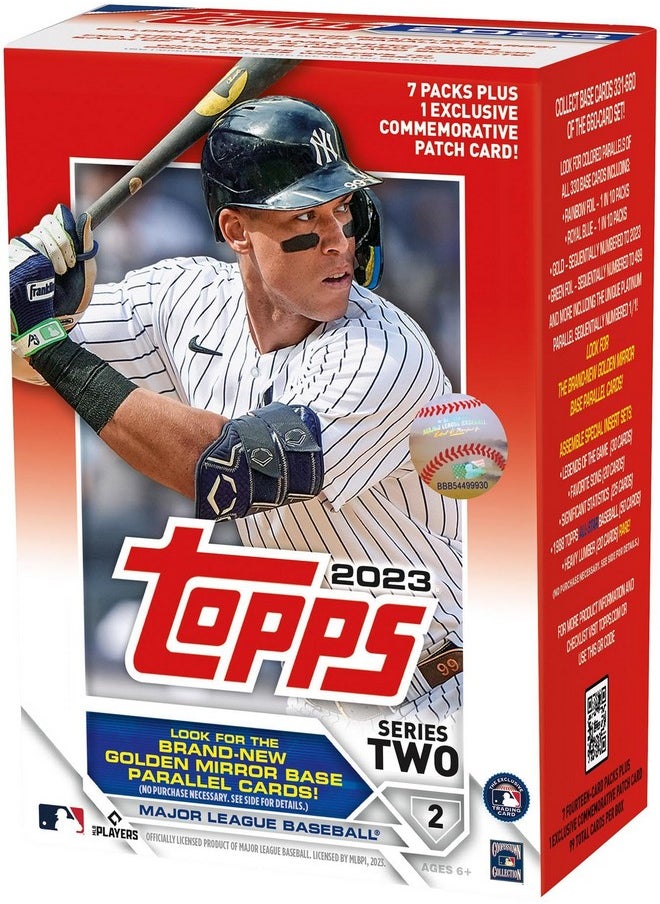 Topps 2023 Topps Series 2 Baseball Factory Sealed Retail Value Box - Baseball Wax Packs  - Image 1