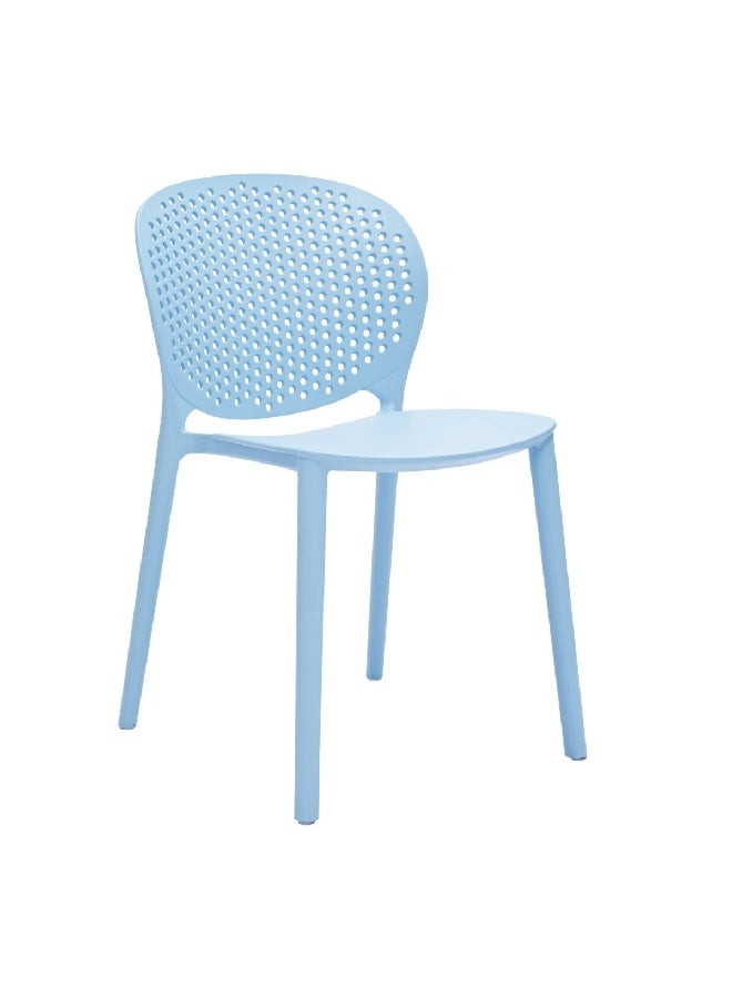 LIVING ACCENT Pongo High-Quality and Durable Kids Chair Light Blue 59 x 35 x 41 cm 345-APP #12 L.BLUE