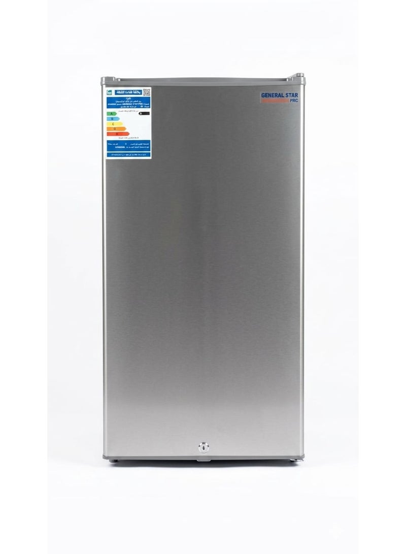 GENERAL STAR Minibar refrigerator - top freezer - inverter - stainless - gs-90rss General Star - Image 1