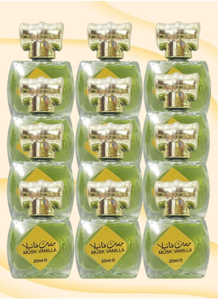 مسك 12 قطع عطر مسك الفانيليا 20 مل  - Image 1