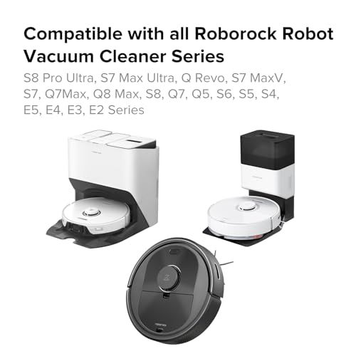 roborock Side Brushes Replacement (2 Pieces) for S8 Pro Ultra, S7 Max Ultra, Q Revo, Series of S7 MaxV/S7/Q7Max/Q8 Max/S8/Q7/Q5/S6/S5/S4/E5/E4/E3/E2 Robot Vacuum Cleaner, White - Image 3