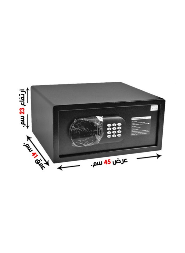Generic Luxury Fire-Resistant Digital Security Safe With Electronic Number Pad And Lock And Physical  Key 45*41*23 CM  - Image 1