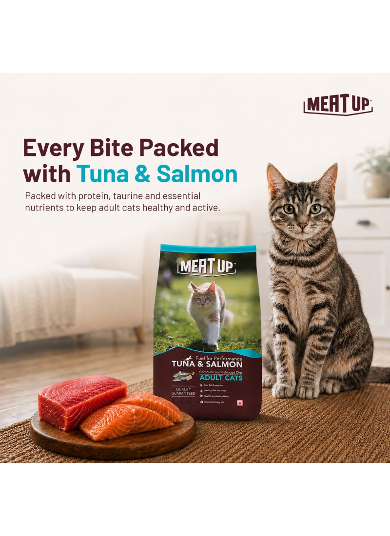 Meatup Dry Cat Food Tuna & Salmon (Buy 1 Get 1) - Image 3