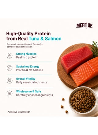 Dry Cat Food Tuna & Salmon (Buy 1 Get 1) - view 4