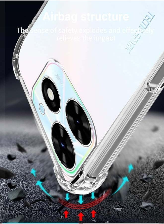 Generic - Protective Case Cover For TECNO Spark 20C/TECNO Spark 20 4G Prevents Fingerprints and Yellowing - Image 1