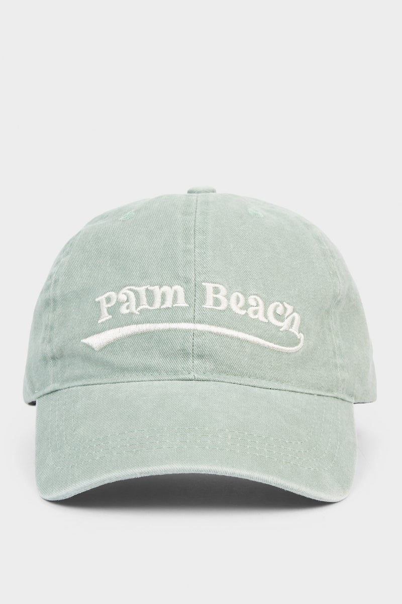 DeFacto Green Woman Woman Cotton Cap Casual - Image 5