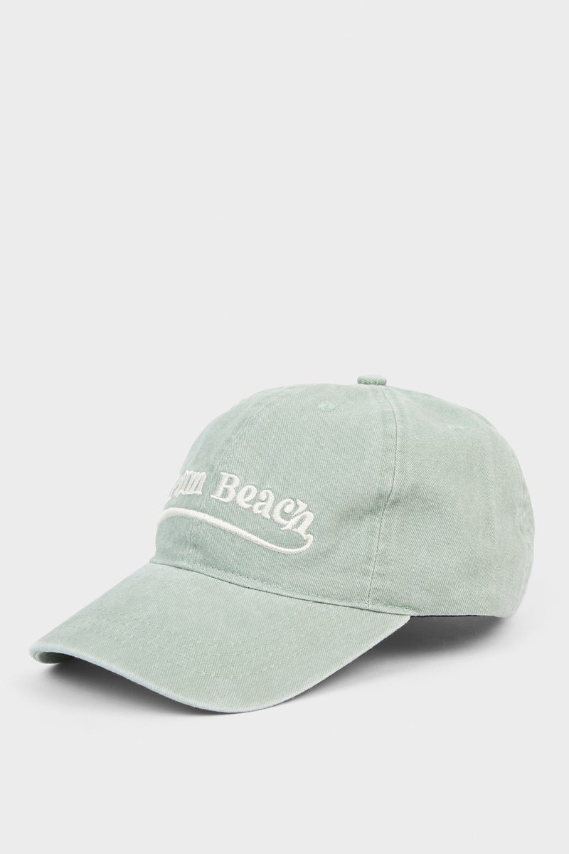 DeFacto Green Woman Woman Cotton Cap Casual - Image 1